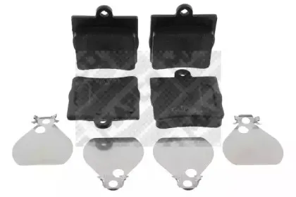 Комплект тормозных колодок, дисковый тормоз MAPCO купить