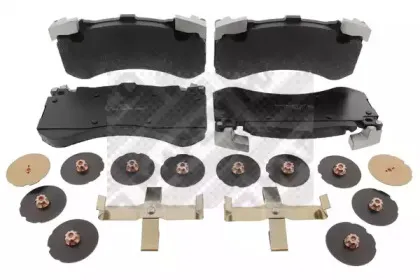 Комплект тормозных колодок, дисковый тормоз MAPCO купить