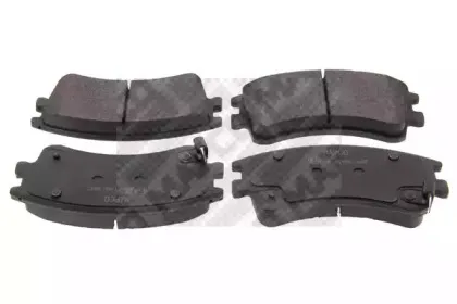 Комплект тормозных колодок, дисковый тормоз MAPCO купить