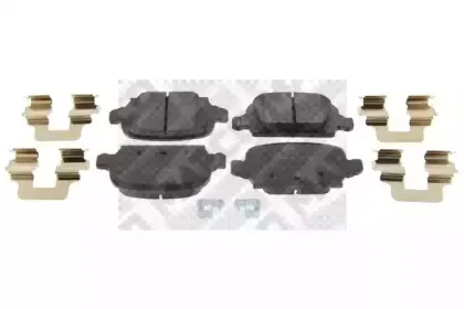 Комплект тормозных колодок, дисковый тормоз MAPCO купить