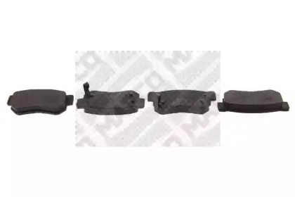 Комплект тормозных колодок, дисковый тормоз MAPCO купить