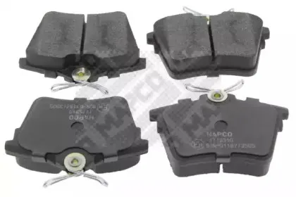 Комплект тормозных колодок, дисковый тормоз MAPCO купить
