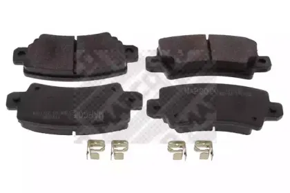 Комплект тормозных колодок, дисковый тормоз MAPCO купить