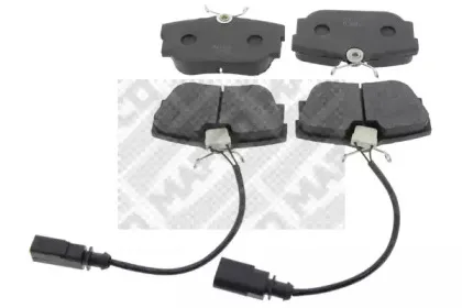 Комплект тормозных колодок, дисковый тормоз MAPCO купить