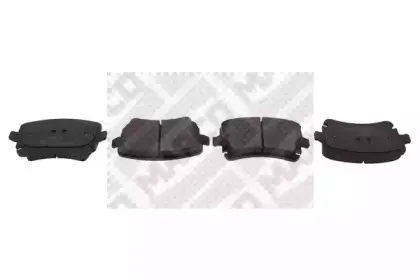 Комплект тормозных колодок, дисковый тормоз MAPCO купить