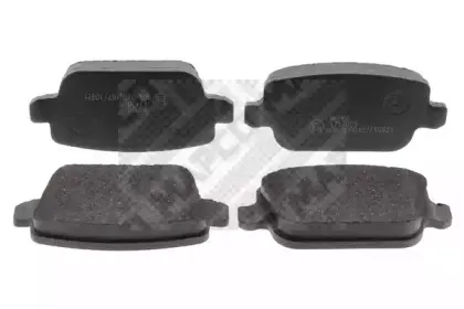 Комплект тормозных колодок, дисковый тормоз MAPCO купить