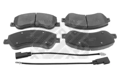 Комплект тормозных колодок, дисковый тормоз MAPCO купить