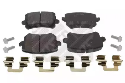 Комплект тормозных колодок, дисковый тормоз MAPCO купить