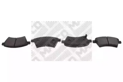 Комплект тормозных колодок, дисковый тормоз MAPCO купить