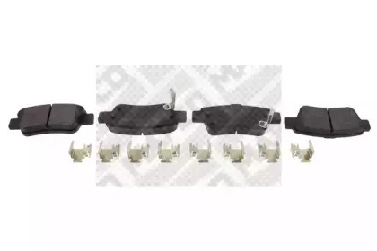 Комплект тормозных колодок, дисковый тормоз MAPCO купить