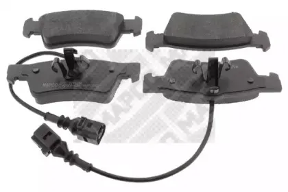 Комплект тормозных колодок, дисковый тормоз MAPCO купить