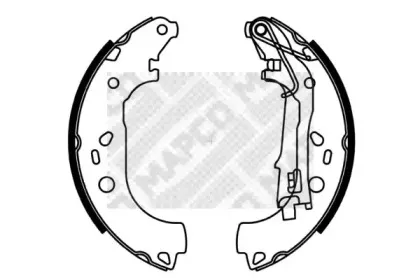 Комплект тормозных колодок MAPCO купить
