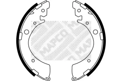 Комплект тормозных колодок MAPCO купить