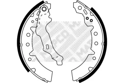 Комплект тормозных колодок MAPCO купить