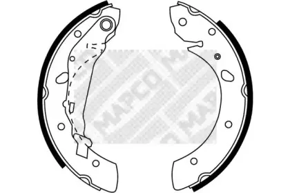 Комплект тормозных колодок MAPCO купить