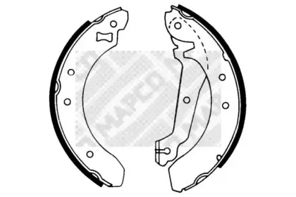 Комплект тормозных колодок MAPCO купить