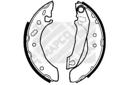 Комплект тормозных колодок MAPCO купить