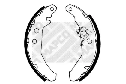 Комплект тормозных колодок MAPCO купить