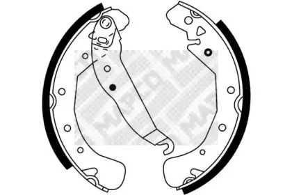 Комплект тормозных колодок MAPCO купить