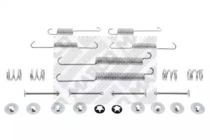 Комплектующие, тормозная колодка MAPCO купить