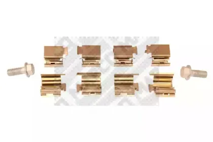 Комплектующие, колодки дискового тормоза MAPCO купить