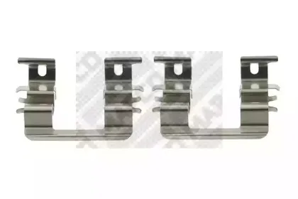 Комплектующие, колодки дискового тормоза MAPCO купить