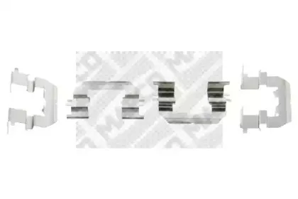 Комплектующие, колодки дискового тормоза MAPCO купить