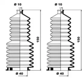 Комплект пылника, рулевое управление MOOG купить