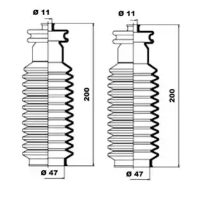 Комплект пылника, рулевое управление MOOG купить
