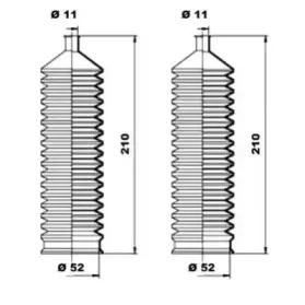 Комплект пылника, рулевое управление MOOG купить
