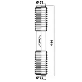 Комплект пылника, рулевое управление MOOG купить