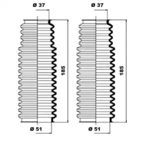 Комплект пылника, рулевое управление MOOG купить