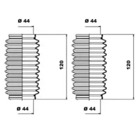 Комплект пылника, рулевое управление MOOG купить