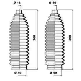 Комплект пылника, рулевое управление MOOG купить
