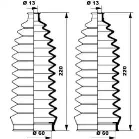 Комплект пылника, рулевое управление MOOG купить
