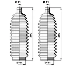 Комплект пылника, рулевое управление MOOG купить