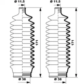 Комплект пылника, рулевое управление MOOG купить