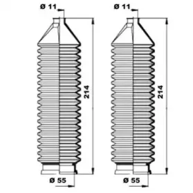 Комплект пылника, рулевое управление MOOG купить
