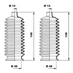 Комплект пылника, рулевое управление MOOG купить