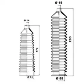 Комплект пылника, рулевое управление MOOG купить