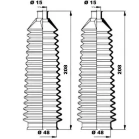 Комплект пылника, рулевое управление MOOG купить