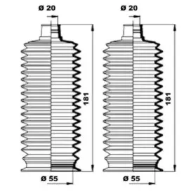 Комплект пылника, рулевое управление MOOG купить