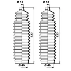 Комплект пылника, рулевое управление MOOG купить