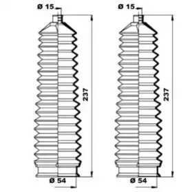Комплект пылника, рулевое управление MOOG купить