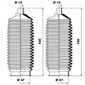 Комплект пылника, рулевое управление MOOG купить