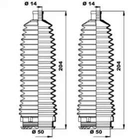 Комплект пылника, рулевое управление MOOG купить