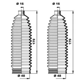 Комплект пылника, рулевое управление MOOG купить