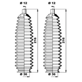 Комплект пылника, рулевое управление MOOG купить