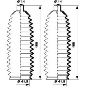 Комплект пылника, рулевое управление MOOG купить