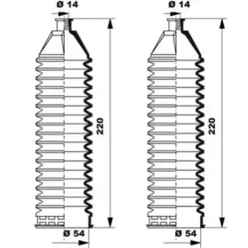 Комплект пылника, рулевое управление MOOG купить
